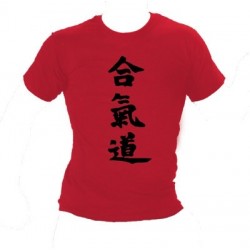 T-Shirt Aikido Kanji